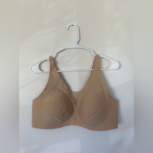 Knix Revolution Shadow Mesh Bra Warm Sand Size XXL+ - Picture 2 of 8